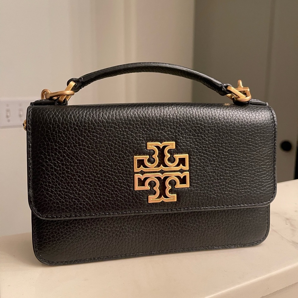 SOLD!Tory Burch Britten Mini Top Handle Bag